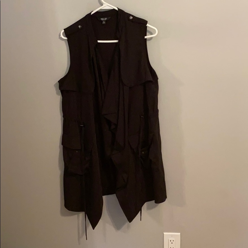 Black Vera Wang vest